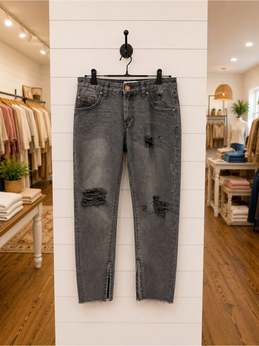 One Teaspoon Freebirds Phantom Distressed Skinny Jeans 26 Low Rise